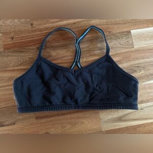 Girls Ivivva Black Sports Bra (lululemon)